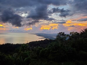 veranda sunset