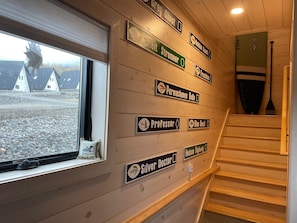 Stairway to upper level