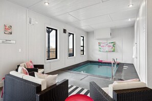Indoor heated pool 