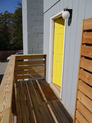 Front entrance is up a set of stairs. May not be suitable for guests with mobility restrictions.