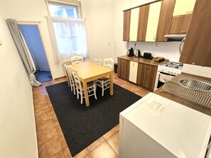 Kitchen with dining area
