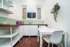 kitchen with table