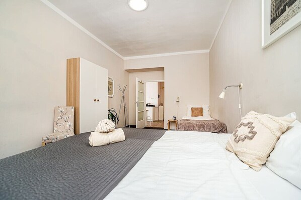 bedroom with wardrobe