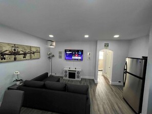 Living room with Smart TV