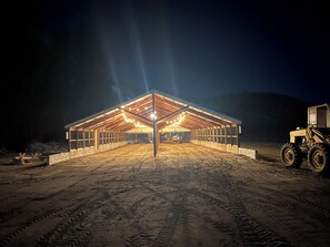 Outdoor Barn for entertaining