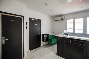 Interior entrance