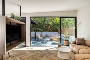 Modern deco in the living room