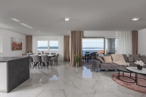 Living and dining room