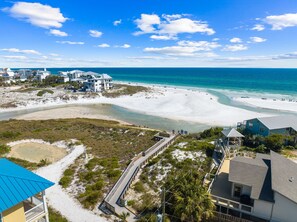 3-minute walk to beach access.
