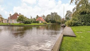 outside