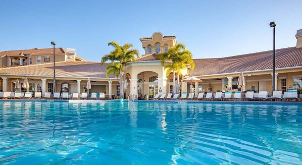 Pool view from club house.