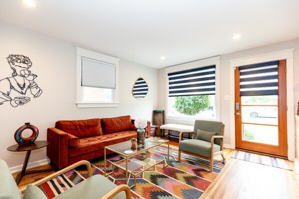 Welcome to the Open Living Space, Ample Seating to Relax