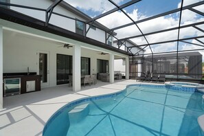 Pool area