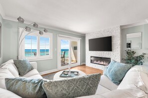 Living Area with beautiful gulf view