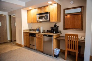 Kitchenette in Room | Listed with @BookTraverse
