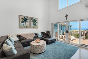 Portside Villas unit 6 living room