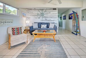 Living Room with Queen Sofa Bed