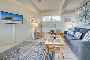Living Room with Queen Sofa Bed