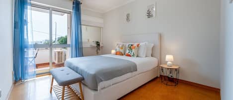 The bedroom offers a comfy mattress and quality bed linen for a good night's rest
#bedroom #relax #rest #algarve #portugal