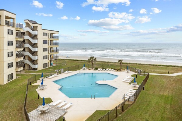 view from balcony