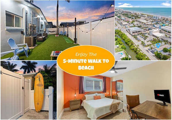 Cocoa Beach unit - 5 minute to beach near police station and downtown.