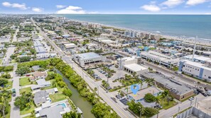 Welcome to The Shark Tank Cocoa Beach. Just a 3-minute stroll to the clear blue beach and downtown.