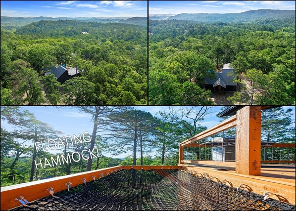 We'll let the floating hammock and views speak for themselves...