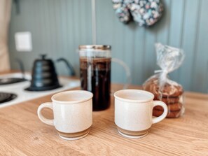 Kaffe och/eller kaffebryggare