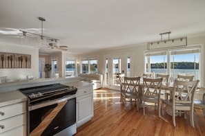 No one will feel left out with this open floor plan