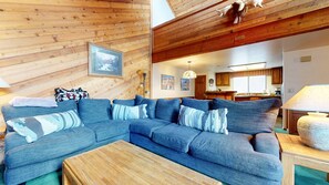 Indoors, Couch, Furniture, Hardwood, Living Room