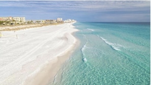 Enjoy the Sugary White sand and crystal clear waters!