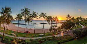 Amazing golden hour view from our lanai.