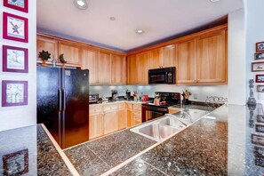 Prepare meals in the comfort of your very own fully-equipped kitchen.
