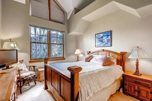 Get a good night sleep in one of the spacious bedrooms.