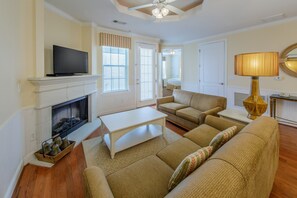 You will love the bright and open-concept living space, perfect for relaxing after a great day.