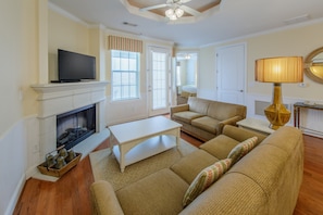 You will love the bright and open-concept living space, perfect for relaxing after a great day.