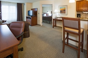 Enjoy the warm and cozy decor.