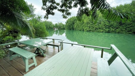 Vue sur le lac