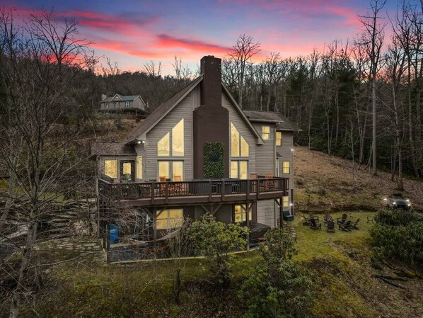 Grove Park Lodge featuring an unreal sunset view!