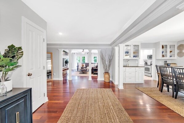 Grand entry way foyer to The Lake Side Tuscan Villa