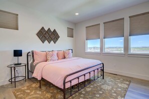 Rest easy in the master bedroom with stunning views.