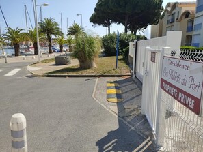 Enceinte de l’hébergement