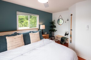 Primary Bedroom - King Bedroom with incredible views of the lake. 