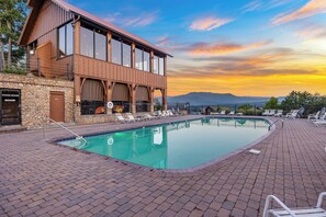 Resort swimming pool