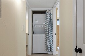 Never underestimate the convenience of a washer & dryer in your unit.