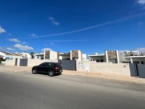Outside street view