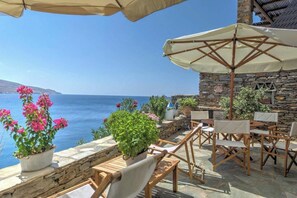 Terrace seaview