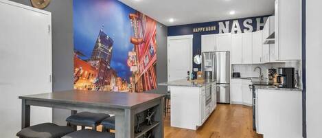 Dining Table and Kitchen