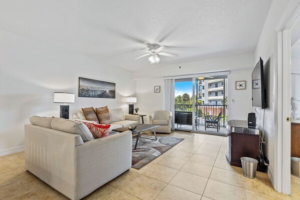 Discover the perfect escape at Oceanwalk 14-204, a beautifully decorated 3-bedroom, 2-bath condo in the highly sought-after Oceanwalk community.