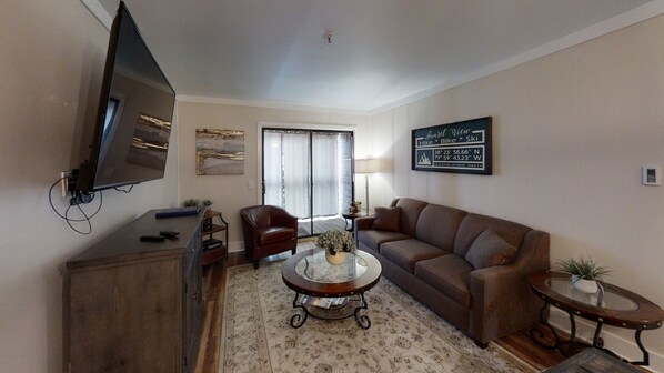 Furniture, Indoors, Living Room, Couch, Table